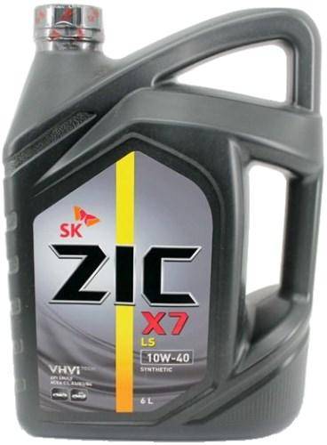Масло ZIC X7 LS 10W40 SM/CF, C3, A3/B3, A3/B4 4л.