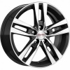 Диск Rassvet 6,5*16 45 5*114,3 67,1 алмаз черный К&К (КС868-07) 74691SK
