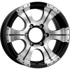 Диск Байконур 7*15 -5 6*139,7 110,1 алмаз черный К&К (КС473-10) 34662