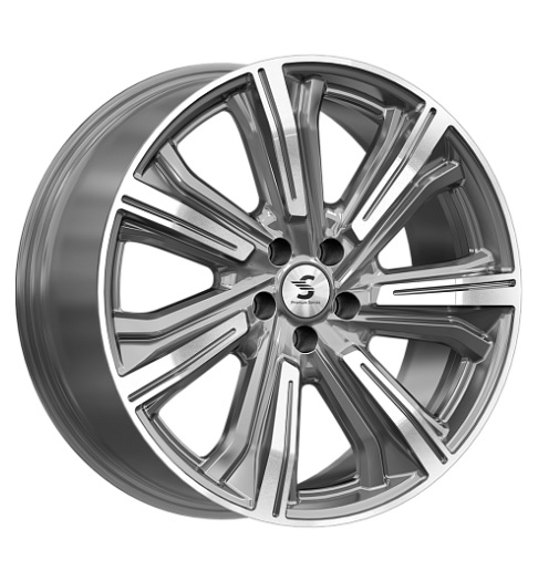 Диск Kleemann (KP1067-20) 8,5*20 48 5*114,3 67,1 Diamond gloss graphite Premium Series 80758