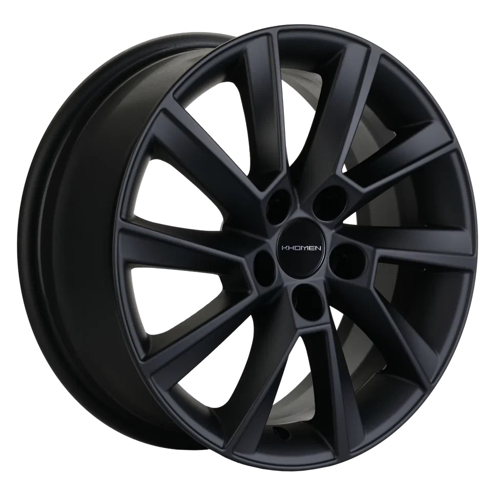 Диск KHW1507 (15_Polo) 6*15 40 5*100 57,1 BLACK MATT KHOMEN Wheels KHW103182