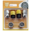 Гайка секретная форд ориг. М12х1,5/36 hex19 спец blister 4+2 тройной никель-хром Save Car AF(SL)