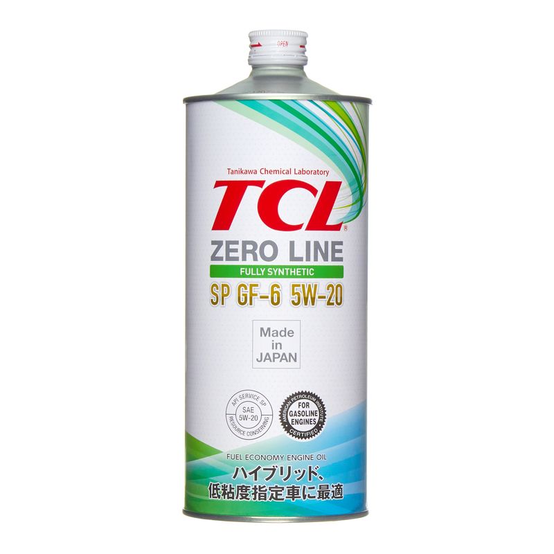 Масло TCL Zero Line Fully Synth, Fuel Economy, SP, GF-6, 5W20 1л