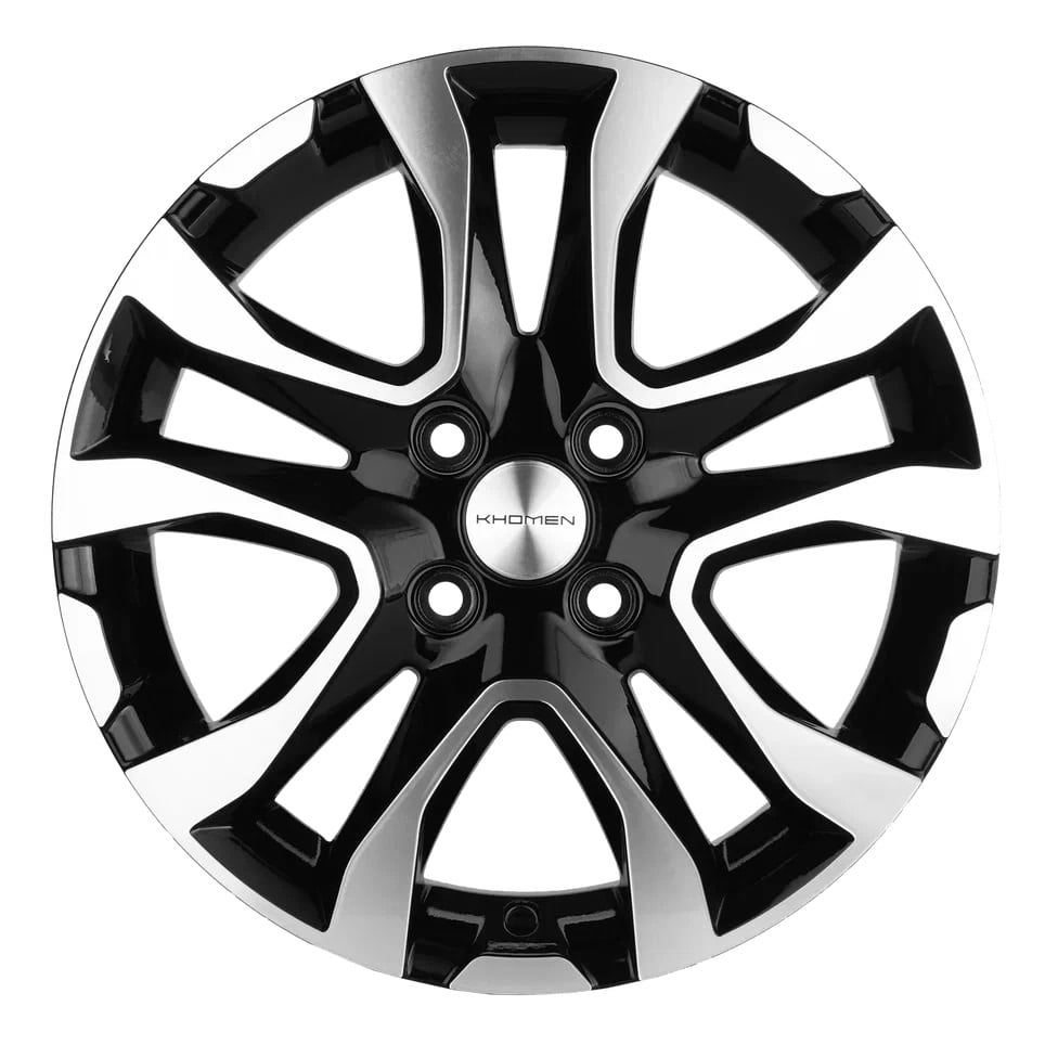 Диск KHW1503 (15_Vesta) 6*15 50 4*100 60,1 BLACK-FP KHOMEN Wheels KHW103465