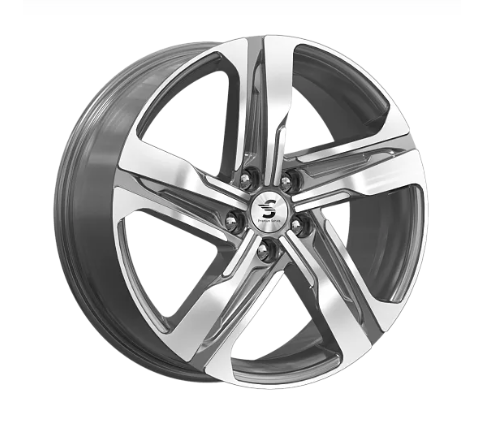 Диск KP004 (19_Tucson) 7,5*19 53 5*114,3 67,1 Dimond gloss graphite Premium Series 77570