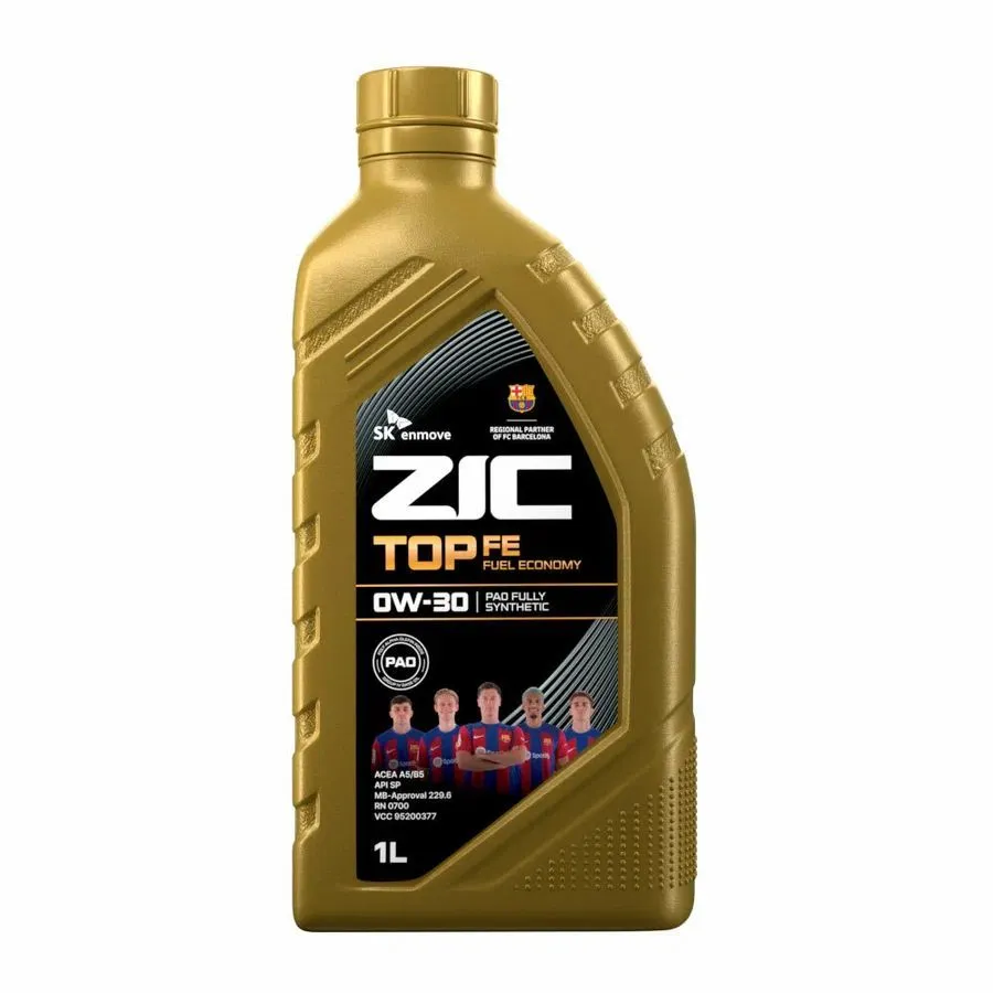 Масло ZIC TOP SAE 0W30 1л SL,A7/B7, A5/B5, VCC 