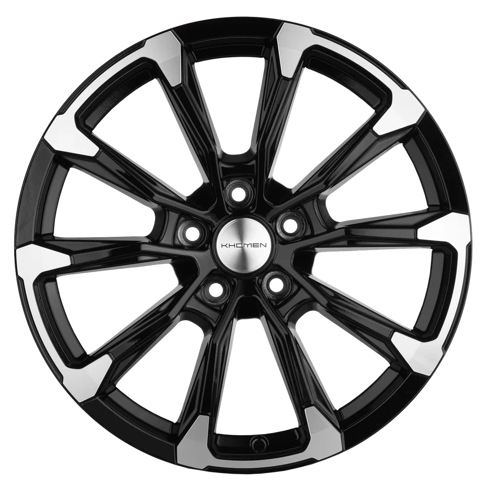 Диск KHW1808 (18_Geely Atlas) 7,5*18 45 5*114,3 60,1 BLACK-FP KHOMEN Wheels KHW105189