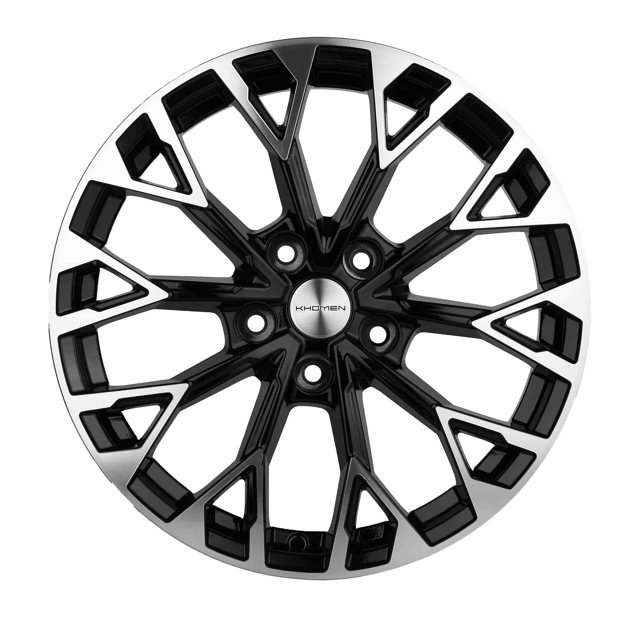 Диск KHW1718 (17_Toyota RAV4/ Lexus NX) 7*17 35 5*114,3 60,1 BLACK-FP KHOMEN Wheels KHW110857