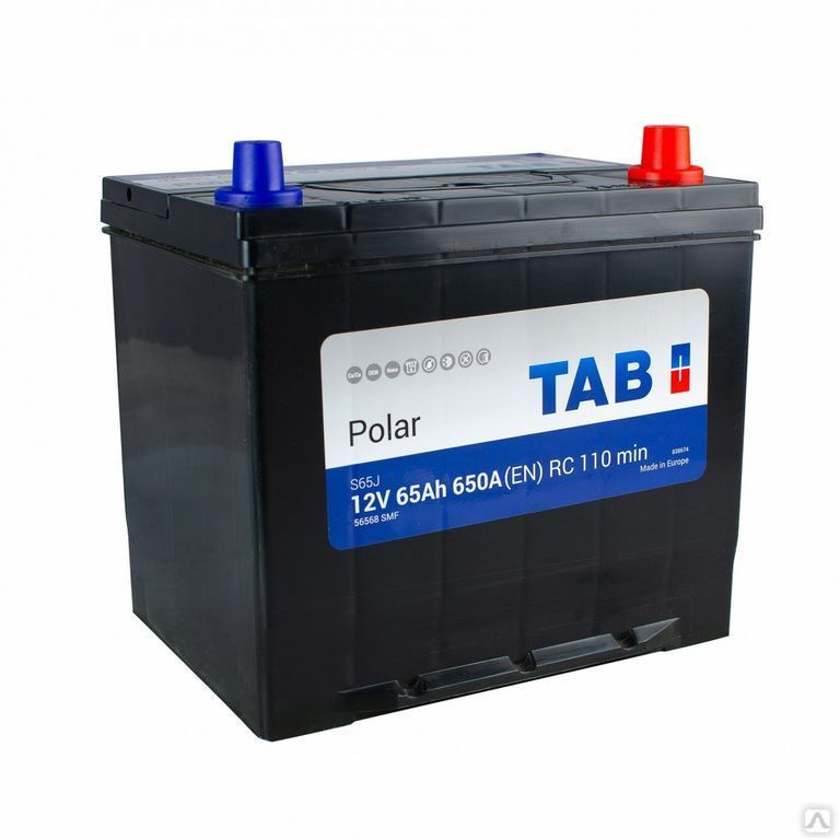 АКБ TAB Polar 6CT-65.0 75D23L