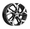 Диск КС1062 (ZV 17_Tiguan) 6,5*17 38 5*112 57,1 алмаз черный К&К 80695