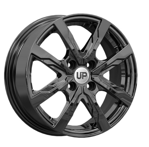 Диск Up122 6*15 43 4*114,3 67,1 New Black Wheels UP 82238
