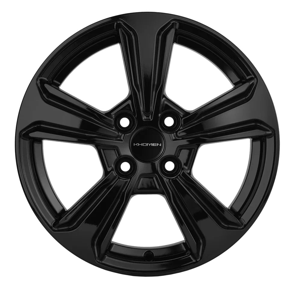 Диск KHW1502 (15_Hyundai Solaris II) 6*15 46 4*100 54,1 BLACK KHOMEN Wheels KHW100117