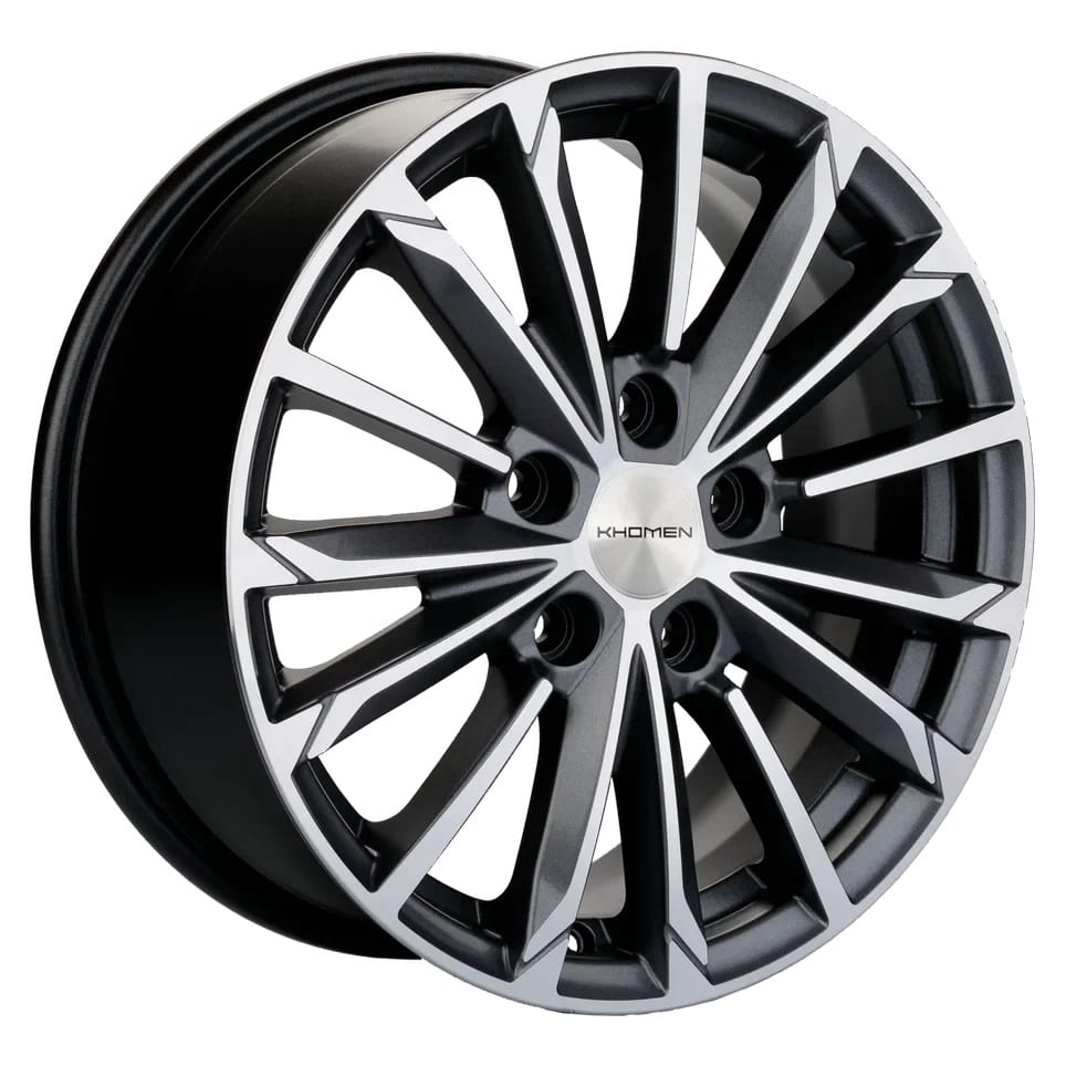 Диск KHW1611 (16_Octavia A7)  6,5*16 46 5*112 57,1 GRAY-FP KHOMEN Wheels KHW102203