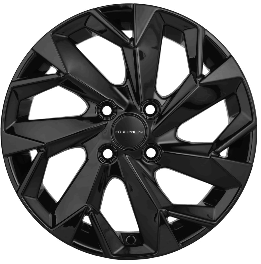 Диск KHW1508 (ZV 15_RIO) 6*15 46 4*100 54,1 BLACK KHOMEN Wheels KHW104021