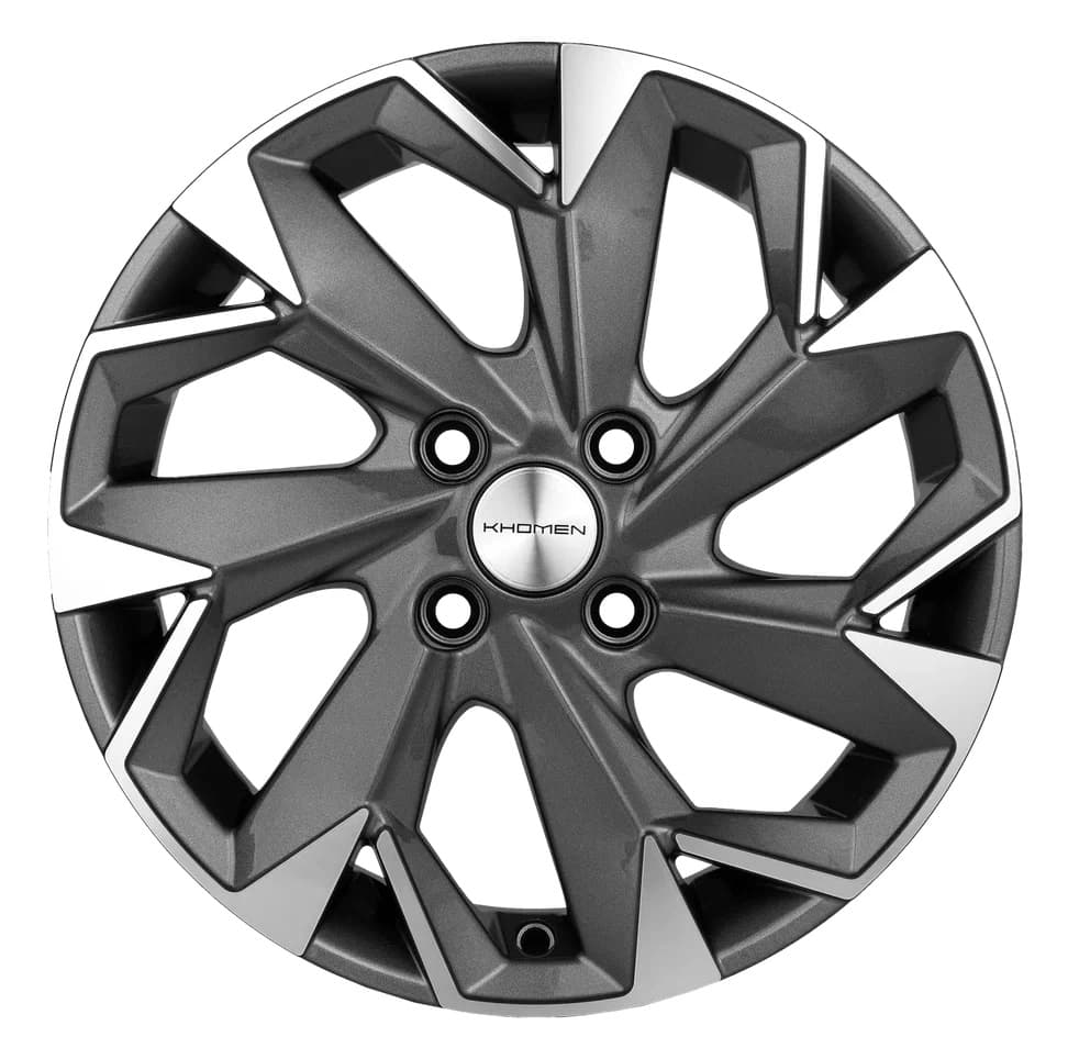 Диск KHW1507 (15_Rapid) 6*15 38 5*100 57,1 GRAY-FP KHOMEN Wheels KHW103175