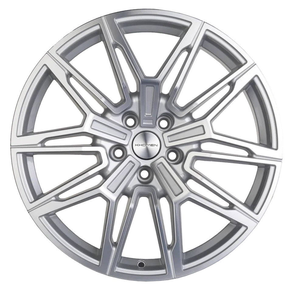 Диск KHW1904 (3/4/5/6 series) 8,5*19 30 5*112 66,6 BRILLIANT SILVER-FP KHOMEN Wheels KHW190400BSF