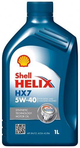 Масло Helix НХ7 5W-40 (SM/CF A3/B4) 1л.