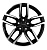 Диск KHW1708 (ZV 17_Chery Tigo 7/Pro) 6,5*17 33 5*108 60,1 BLACK-FP KHOMEN Wheels KHW105903