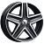 Диск B237 6,5*16 55 5*118 71,1 алмаз черный Vector 23707AB