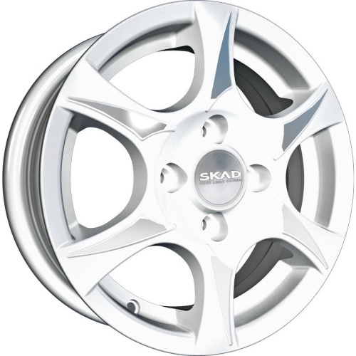 Диск Аэро 5*13 35 4*98 58,6 алмаз-белый СКАД 1650024
