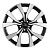 Диск KHW1906 (Hyundai Tucson) 7*19 51 5*114,3 67,1 BLACK-FP KHOMEN Wheels KHW190606BLF
