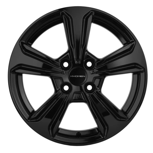 Диск KHW1502 (15_Hyundai Solaris II) 6*15 46 4*100 54,1 BLACK KHOMEN Wheels KHW100117