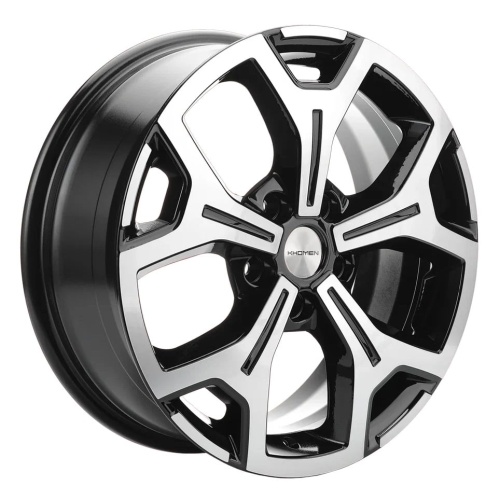 Диск KHW1710 (17_Haval Jolion) 7*17 37 5*114,3 66,5 BLACK-FP KHOMEN Wheels KHW105965