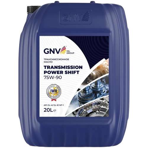 Трансмиссионное масло GNV Transmission Power Shift 75W90 GL-4/5 20 л