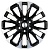 Диск KHW2010 (20_LC 300) 8*20 60 6*139,7 95,1 BLACK-FP KHOMEN Wheels KHW103251