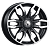Диск B228 7,5*17 25 6*139,7 106,1 алмаз черный Vector 22800AB п/ш