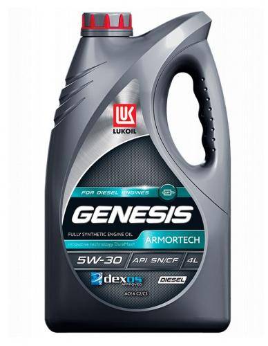 Масло Лукойл Genesis Armortech Diesel 5W30 НК 4л