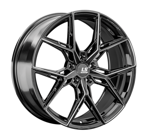 Диск LS RC82 8,5*20 45 5*114,3 67,1 BK+SSF LS Flow Forming конус