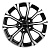Диск KHW1605 (16_Octavia A5/Golf/Jetta) 6,5*16 46 5*112 57,1 BLACK-FP KHOMEN KHW200149
